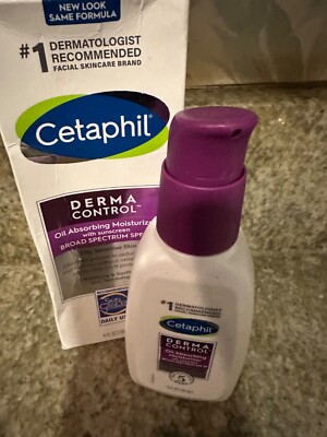Cetaphil Detma Control Moisturizer spf 30 4 oz New