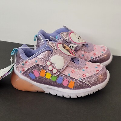 Gabbys Dollhouse Size kids Shoes Light up Heels Glitter NIB