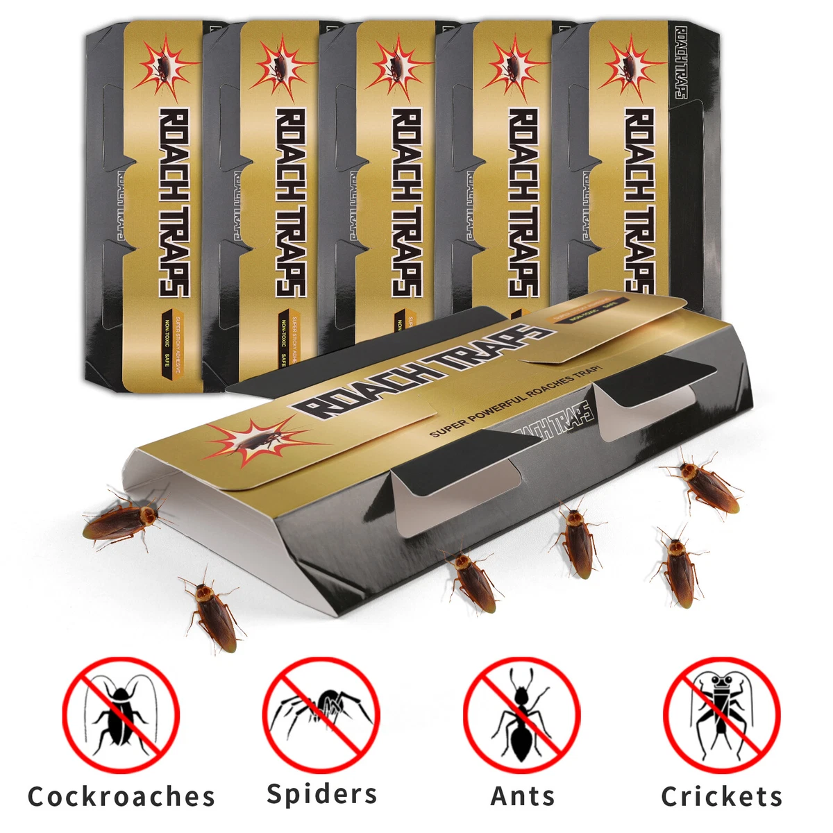 Roach Trap, Roach Killer Indoor Infestation, Cockroach, 48 OFF