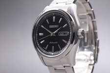 Near MINT SEIKO Presage 4R36-03HO Black Automatic Men's Watch From JAPAN