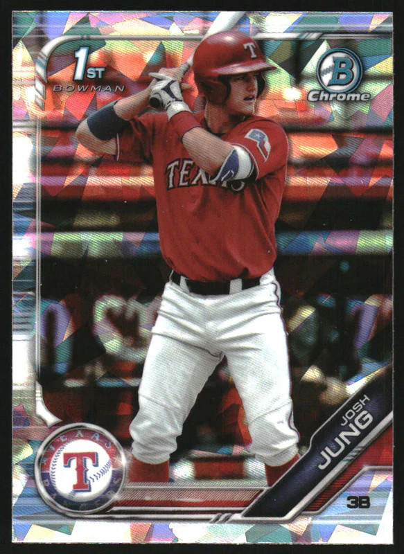 2019 Bowman Draft Sapphire #BDC-7 Josh Jung RC