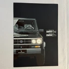 1991 Bertone Freeclimber SUV Sales Brochure BMW Bertone Free Climber GERMAN