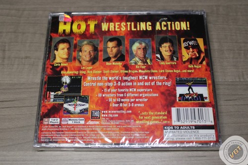 WCW vs. The World Black-Label PlayStation 1, PS1 1997 NEW! (READ) - Picture 5 of 12