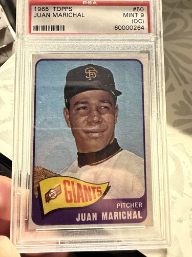 1965 Topps Juan Marichal #50 card