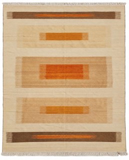 Handmade Hand Knotted Vintage Flat Weave Kilim Kilm Wool Area Rug 10 x 6 Ft