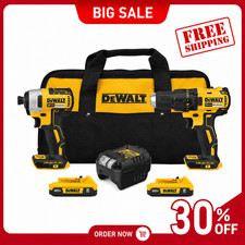 [BIG SALE] DEWALT 20V MAX Brushless Drill & Impact Driver Kit DCK277D2