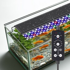 hygger 12 18 24 30 36 48" Aquarium Fish Tank Aquarium Light LED Waterproof