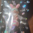 Bunny Topper Ballpoint Pen Black Ink Plastic Chrome Trim Pink Purple Camo — photo 3