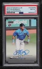 2023 Topps Stadium Club Auto Peyton Burdick #SCBA-PB PSA 8 Auto 0e2x