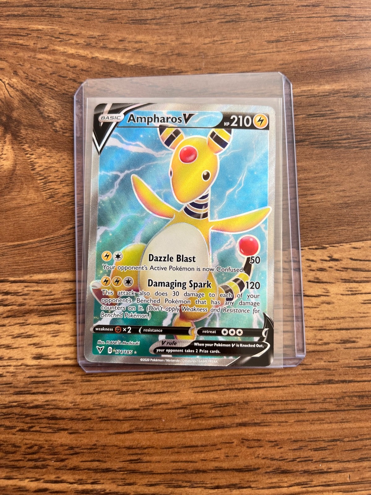 Ampharos V 2020 Sword & Shield: Vivid Voltage #171/185 Holo (Full Art) Price  Guide - Sports Card Investor