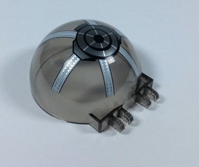 LEGO Star Wars Trans-Brown Clone Gunship Windscreen 6 x 6 x 3 50747pb09 - 75021