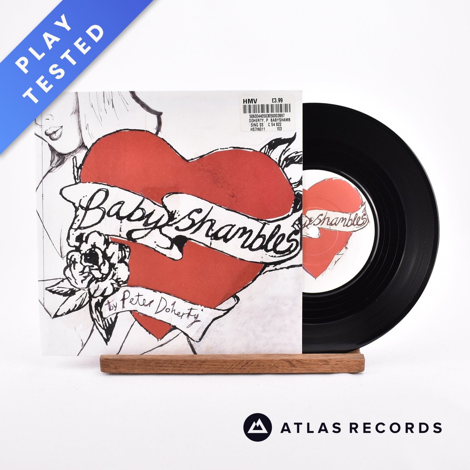 Pete Doherty - Babyshambles - Limited Edition 7"" Vinyl Record - NM/NM