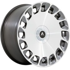 Asanti Abl-45 Aristocrat 22x9 5x1085x4.5 38mm Plantinum Wheel Rim 22 Inch