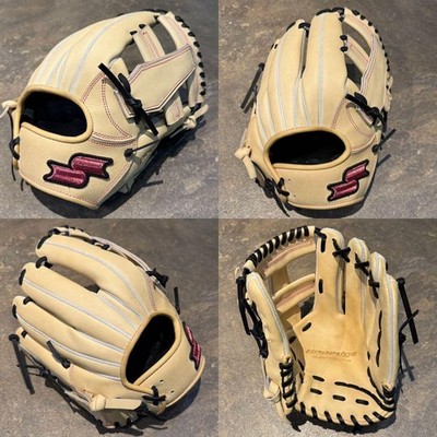 SSK Proedge Hard Baseball Glove Infield PEO761GKF Camel New