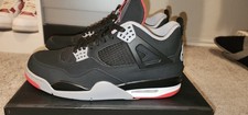 Jordan Air Jordan 4 Retro Bred Black Red 2019