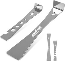 Horusdy 2-piece Pry Bar Scraper Set Stainless Steel Flat Pry Bars With Hex Scre Horusdy 2-piece Pry Bar Scraper Set Stainless Steel Flat Pry Bars With Hex Scre