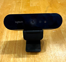 Logitech Brio 4K Ultra HD Pro Webcam Model V-U0040 - Excellent Condition