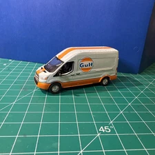 Greenlight 1:64 Ford Transit Van Gulf Racing Team Truck