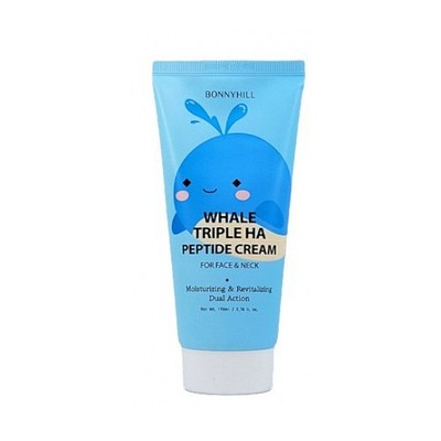 BONNYHILL Whale Triple HA Peptide Cream 170 ml K-Beauty