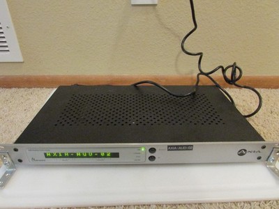 Telos Axia Livewire 8X8 Analog Audio Node Powers On From Working Environment