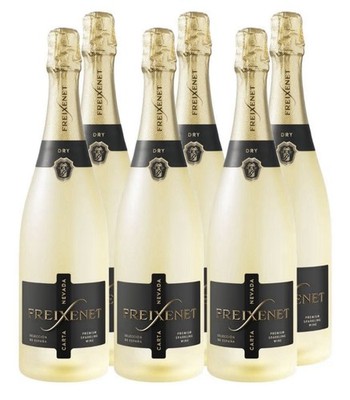 Freixenet Carta Nevada Dry Premium Sekt Weiß 10,1 15% Flasche im Karton