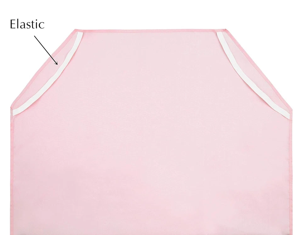 Berço infantil American Baby Company 100% algodão natural percal 23 x 40, rosa - Imagem 4 de 4