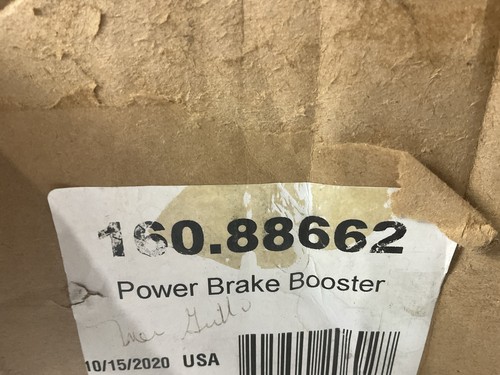 REMAN. Power Brake Exchange 160-88662 Brake Booster - Picture 3 of 3