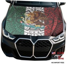 4x5 Ft Mexico Country Nation Car Hood Cover Flag Super UV Resistance Mexico-C4