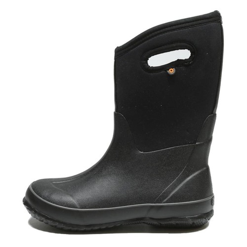 BOGS Jungen Klassisch Wasserfest Schwarz Stiefel Synthetisch UK 4 Haltbar Außen - Bild 2 von 6
