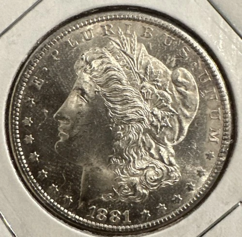 1881 S Morgan Silver Dollar BU GEM- Stunning!