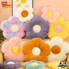 35cm Plush Daisy Flower Cushion Soft Sunflower Seat Pillow Room Decor