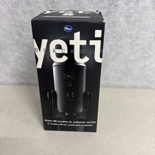 Blue Yeti Professional Multi-Pattern USB Condenser Microphone - Blackout