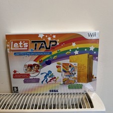 LET'S TAP - PACCHETTO EDIZIONE LIMITATA (NINTENDO WII, PAL, 2008) *NUOVO E SIGILLATO*