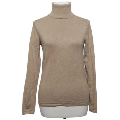 Sfera Basic, Rollkragenpullover, Größe: S, Beige, Einfarbig, Feinstrick #FEq