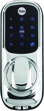 Yale Keyless Connected Smart Door Lock Chrome Keypad Code Lock