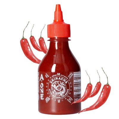A-ONE Sriracha Sauce 200ml - Super Hot - Extra Scharf Chilli Sauce