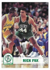 1993-94 NBA Hoops Basketball Rick Fox Card #12 Boston Celtics
