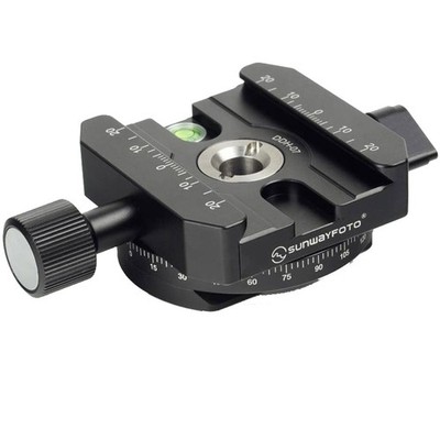SunwayFoto DDH-07 Panoramic Panning Clamp, Jaw Length 58mm, Screw Hole UNC3/8'',