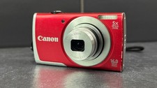 Canon PowerShot A2500 16.0MP Digital Camera - Red