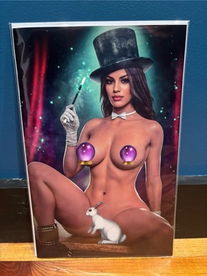 M house Zatanna Cosplay FULL NUDE    Magic muse magician Virgin LTD