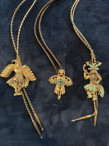 Vintage Native American Bolo Ties