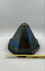 Vintage Tiffany Style Multicolor Stained Glass Collectible Lamp Shade