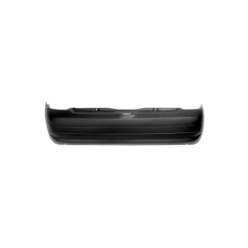 Pare-choc arrière Clio 2 phase 2 avec moulures noires pour carrosserie