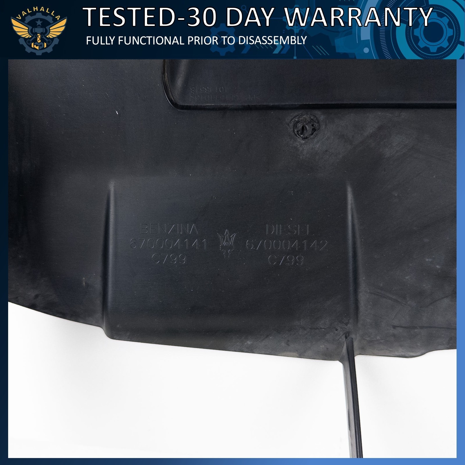 Maserati Ghibli S Q4 2014-2024 Front Cooling air duct