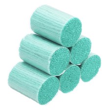 12 Rolls Latch Hook Yarn, Latch Hook Kit Yarn Hook Rugs Crochet,Cyan Green