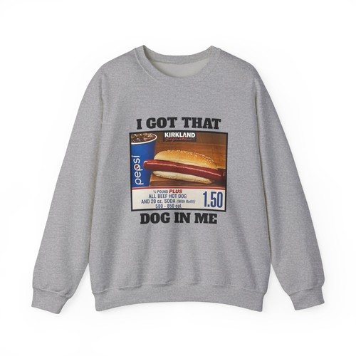 I Got That Dog In Me Sweatshirt, Funny Hot Dog Sweater, Glizzy Gobbler Hot Dog - Picture 19 of 53