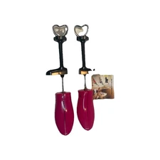 Adjustable Heart/Hot Pink Shoe Width Stretcher Expander W/accessories-Pre owned