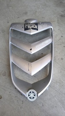 2001-2005 Yamaha Raptor 660 660R Grill Nose Hood Plastic Silver