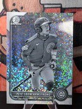 Pete Crow-Armstrong - 2022 Bowman Chrome BCP-198 - Black & White Mini-Diamond