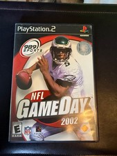 NFL GameDay 2002 (Sony PlayStation 2, 2001) PS2 Complete